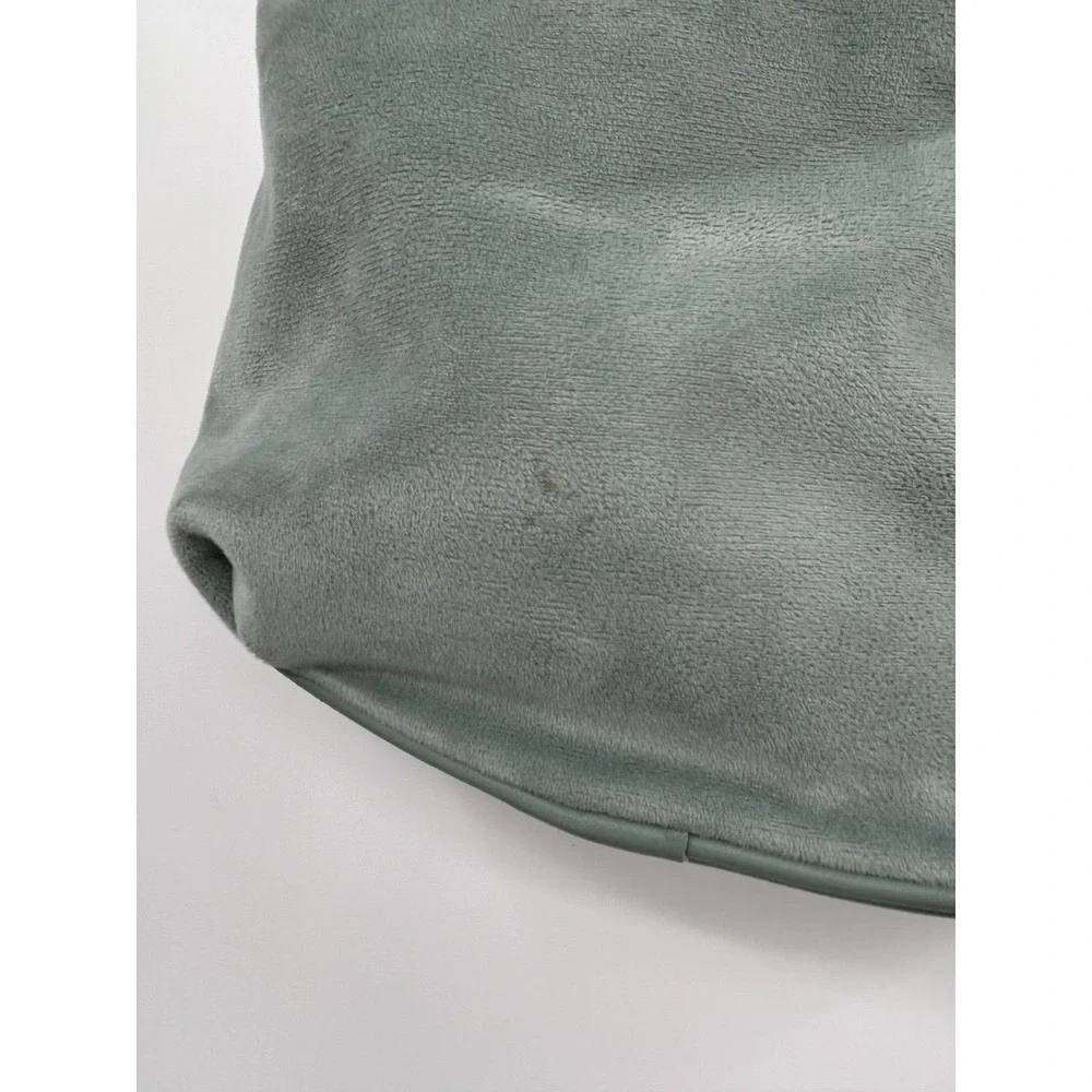 Juicy Couture Queen Couture Hobo Shoulder Bag Green Chain Handle Y2K‎ Style